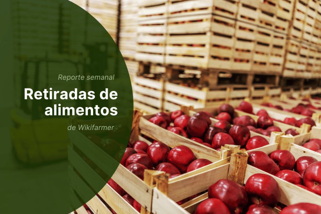 Retiradas de alimentos - Semana 24, 2025